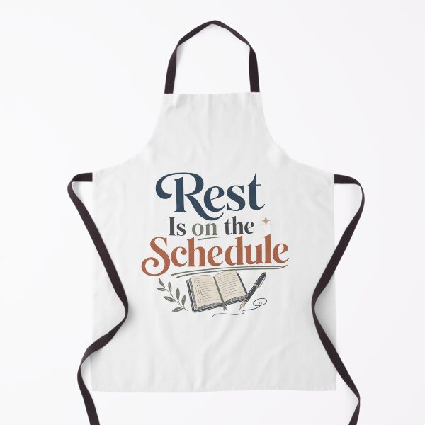 Item preview, Rest Is on the Schedule - Self Care Quote designed and sold by GoverArt.