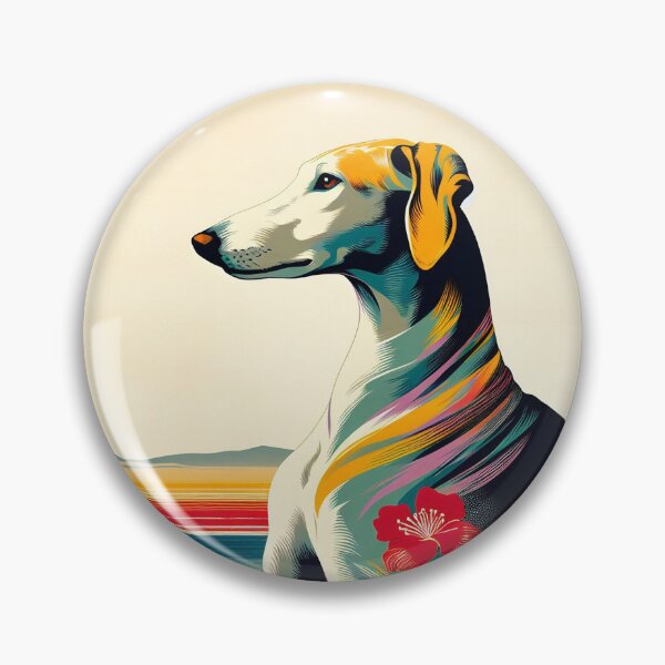 Item preview, GALOGO - Ukiyo-e Suibokuga Greyhounds - Vol. II - Ukiyo Motion Collection - Coastal Reverie designed and sold by GALOGO – Art for Sighthounds & Animal Welfare.