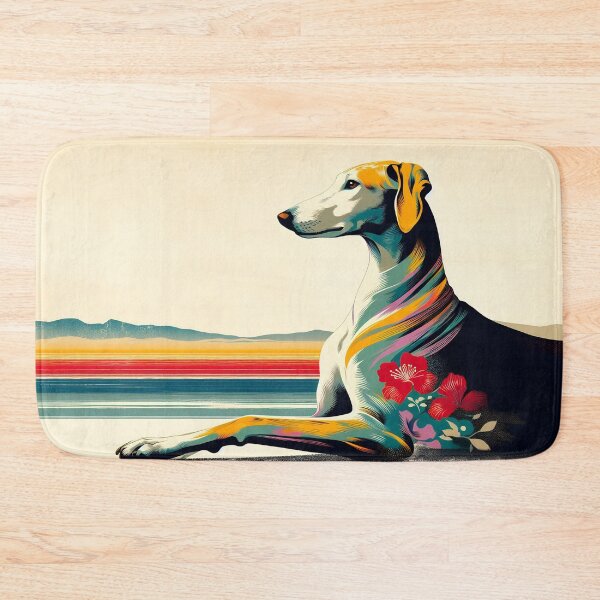 Item preview, GALOGO - Ukiyo-e Suibokuga Greyhounds - Vol. II - Ukiyo Motion Collection - Coastal Reverie designed and sold by GALOGO – Art for Sighthounds & Animal Welfare.