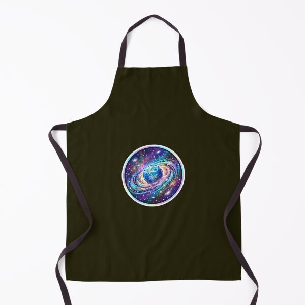 Item preview, Cosmic Galaxy Earth Holographic Aesthectic Space Sticker designed and sold by zenithdecalco.