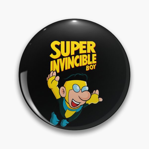 Item preview, Flying Yellow And Blue Hero Boy Cartoon Typography designed and sold by SmileyMagic.