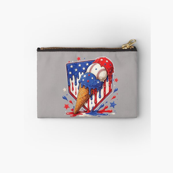 Item preview, Baseball Drip Ice Cream Patriot American Flag 4th of July designed and sold by mjohnson9.
