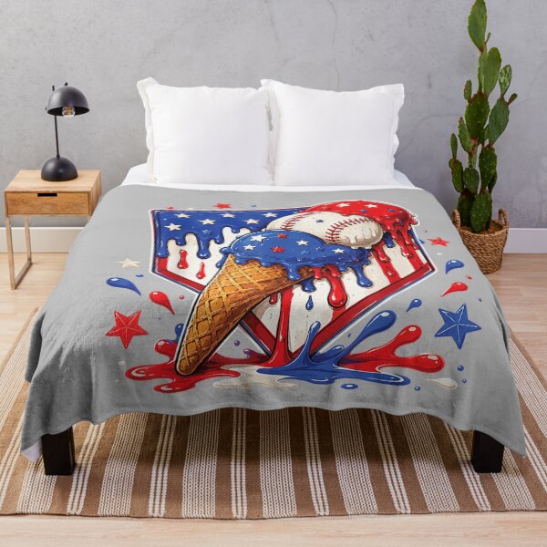 Item preview, Baseball Drip Ice Cream Patriot American Flag 4th of July designed and sold by mjohnson9.