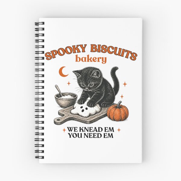 Item preview, Kitty Biscuits Shirt Spooky Season Tee Black Cat Halloween Fall designed and sold by VegaPPAr.