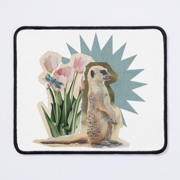 Item preview, Meerkat: Collage Zoo Animals designed and sold by elitaseasel.