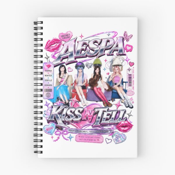 Item preview, aespa Kiss n Tell Kwangya Cyberpunk Metaverse Fan Art | Merch Collection designed and sold by Valereekmerch.