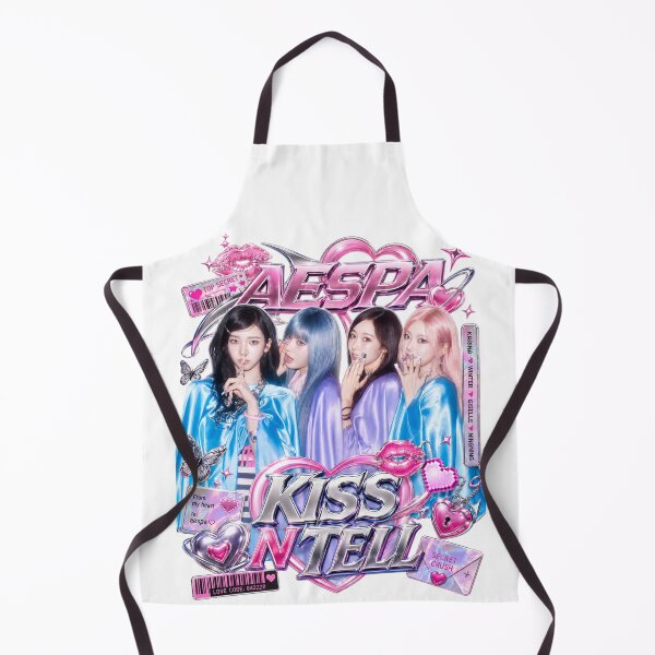 Item preview, aespa Kiss n Tell Next Level Liquid Chrome Design | Merch Collection designed and sold by Valereekmerch.