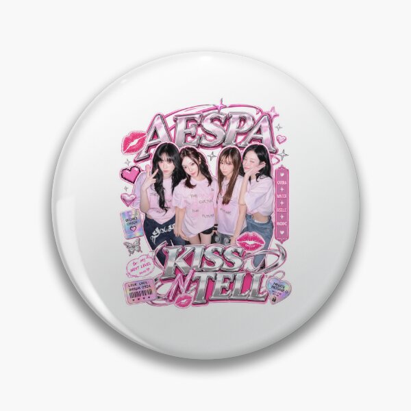 Item preview, aespa Synk Dive Kiss n Tell Hyperpop Universe Fanmade Art | Merch Collection designed and sold by Valereekmerch.