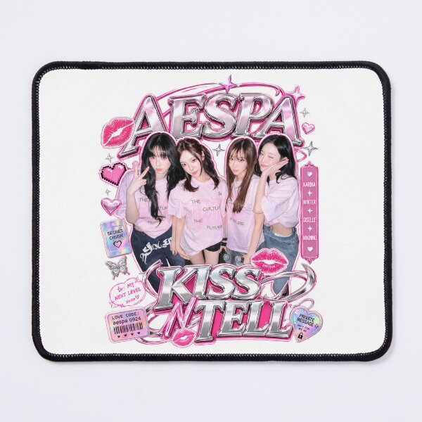 Item preview, aespa Synk Dive Kiss n Tell Hyperpop Universe Fanmade Art | Merch Collection designed and sold by Valereekmerch.