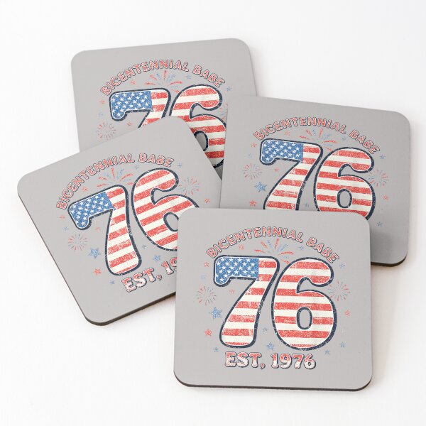 Item preview, Bicentennial Babe Est 1976 US Flag 4th of July 50th Birthday designed and sold by mjohnson9.
