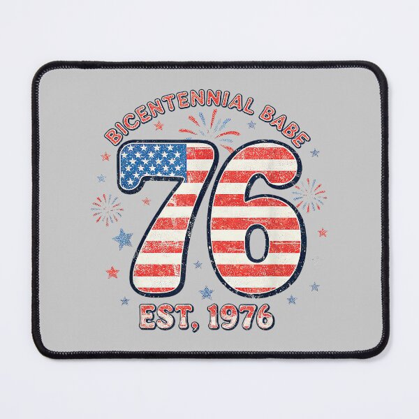Item preview, Bicentennial Babe Est 1976 US Flag 4th of July 50th Birthday designed and sold by mjohnson9.