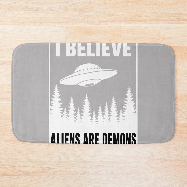 Item preview, I Believe Aliens Are Demons UFO Christian Bible Rapture Pullover Hoodie designed and sold by KathieFaugh.
