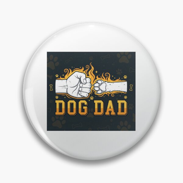 Item preview, Dog Dad Fist Bump Paw Graphic designed and sold by GiaoCalonas.