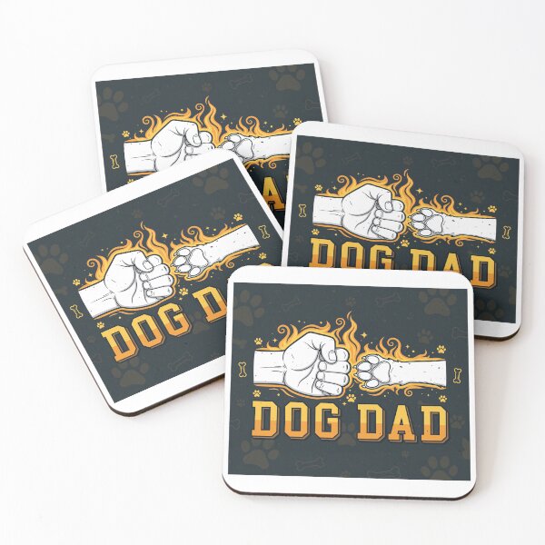 Item preview, Dog Dad Fist Bump Paw Graphic designed and sold by GiaoCalonas.