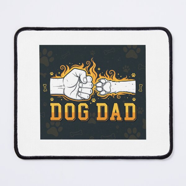 Item preview, Dog Dad Fist Bump Paw Graphic designed and sold by GiaoCalonas.