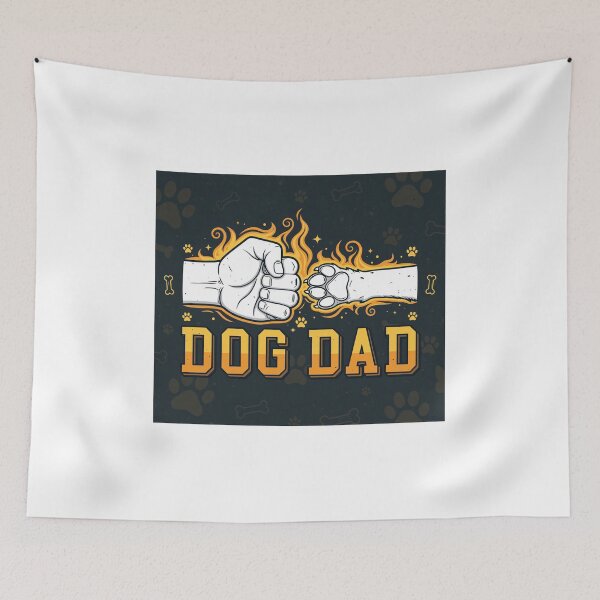 Item preview, Dog Dad Fist Bump Paw Graphic designed and sold by GiaoCalonas.