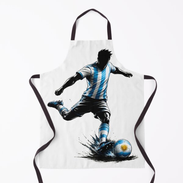 Item preview, Argentina Soccer Player Power Kick Graphic designed and sold by ssmg80.