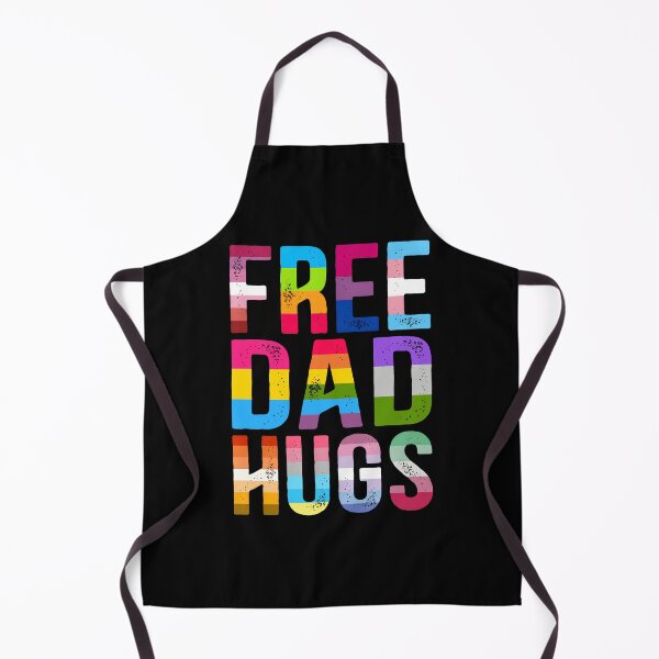 Item preview, Free Dad Hugs LGBTQ Pride designed and sold by KarimSoCute.