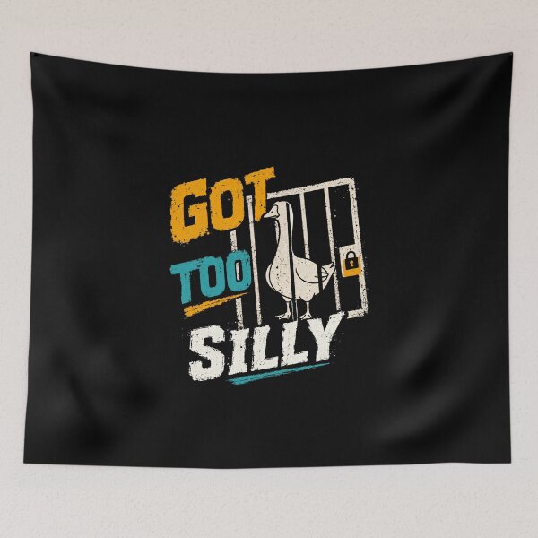 Item preview, Got Too Silly Goose Funny Animal Humor designed and sold by HumansStuck12.