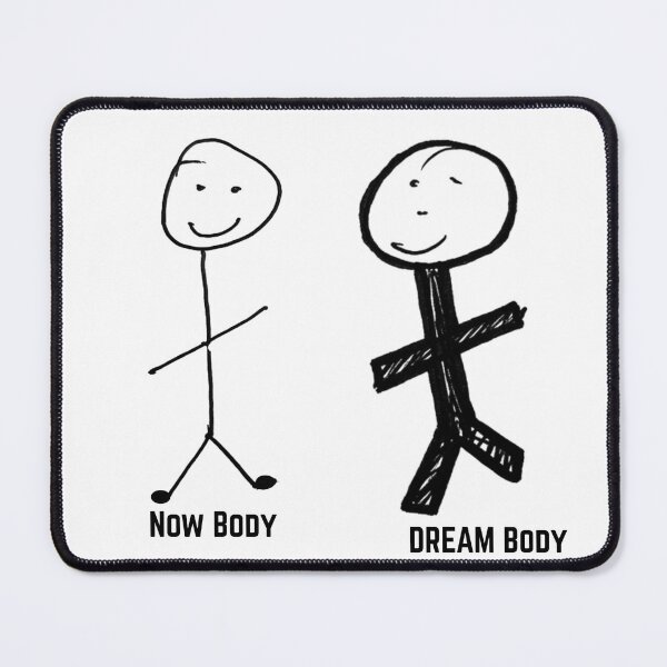 Item preview, Stick Figure Dream Body designed and sold by MayaCordalia.