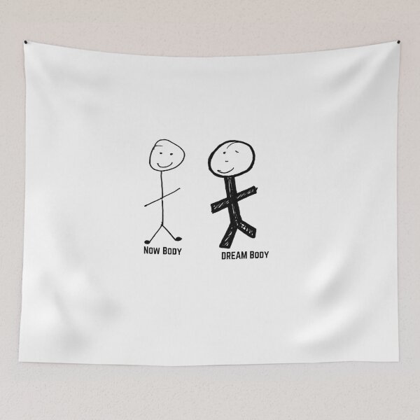 Item preview, Stick Figure Dream Body designed and sold by MayaCordalia.