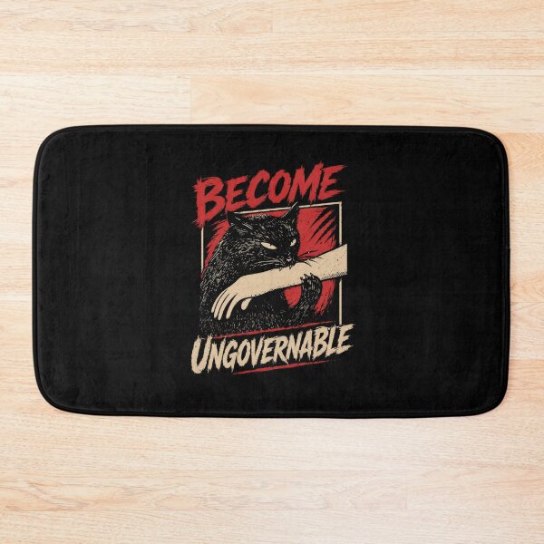 Item preview, Become Ungovernable Rebel Cat Anarchy Independence designed and sold by HumansStuck12.