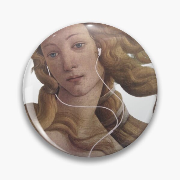 Item preview, Birth of Venus with wired headphones designed and sold by imamouseduh.