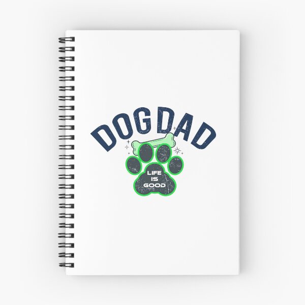 Item preview, Dog Dad Life Is Good Paw Print designed and sold by GiaoCalonas.