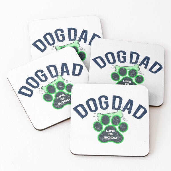 Item preview, Dog Dad Life Is Good Paw Print designed and sold by GiaoCalonas.