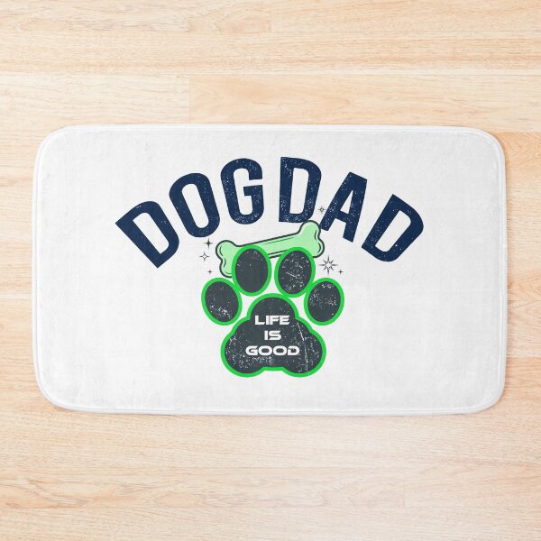 Item preview, Dog Dad Life Is Good Paw Print designed and sold by GiaoCalonas.