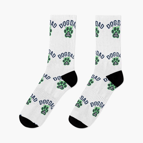Item preview, Dog Dad Life Is Good Paw Print designed and sold by GiaoCalonas.