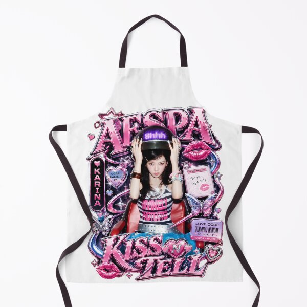 Item preview, Karina aespa Kiss n Tell Visual Fan Art | Merch Collection designed and sold by Valereekmerch.