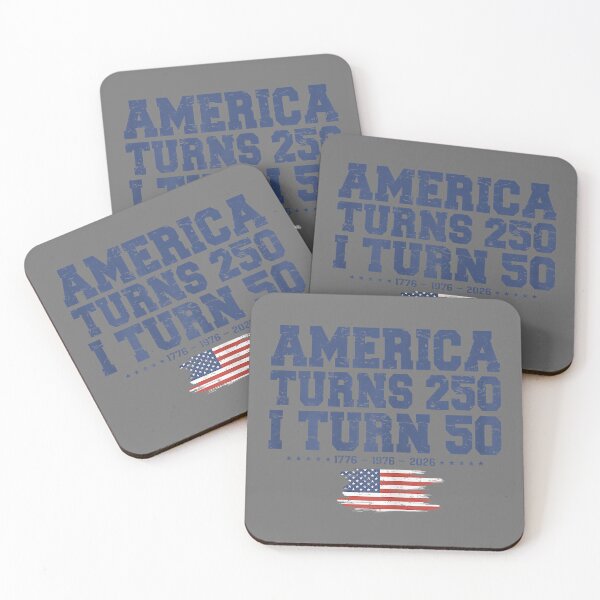 Item preview, Funny America Turns 250 I Turn 50 1976 50th Birthday designed and sold by KristineLi.