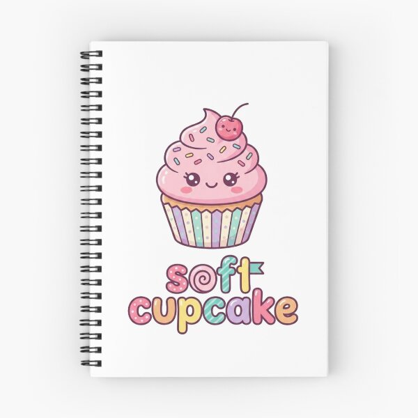 Item preview, Kawaii Soft Cupcake Clipart PNG | Cute Pink Frosting Dessert Illustration | Pastel Digital designed and sold by morning sun.