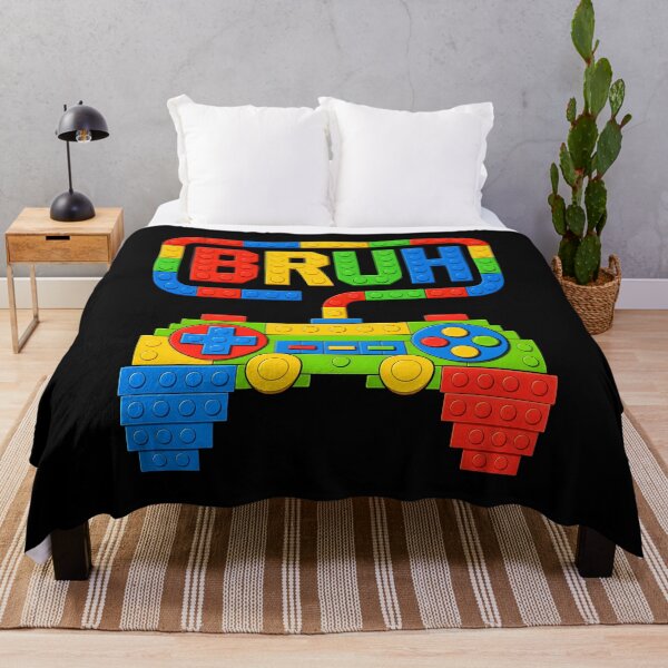 Item preview, Building Blocks Bruh Boys Kids Brick Builder Gamer designed and sold by KarimSoCute.