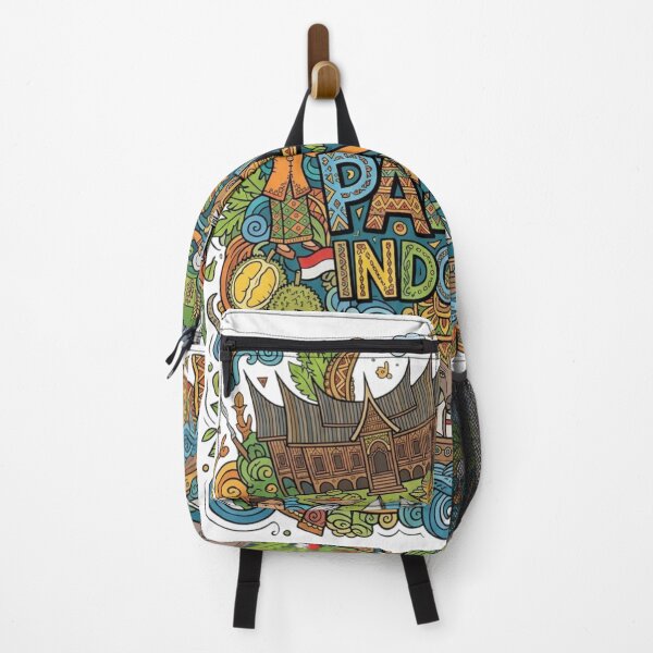 Item preview, Wonderful Padang Indonesia Travel Souvenir Heritage Colorful Cultural Doodle designed and sold by arisukma11.