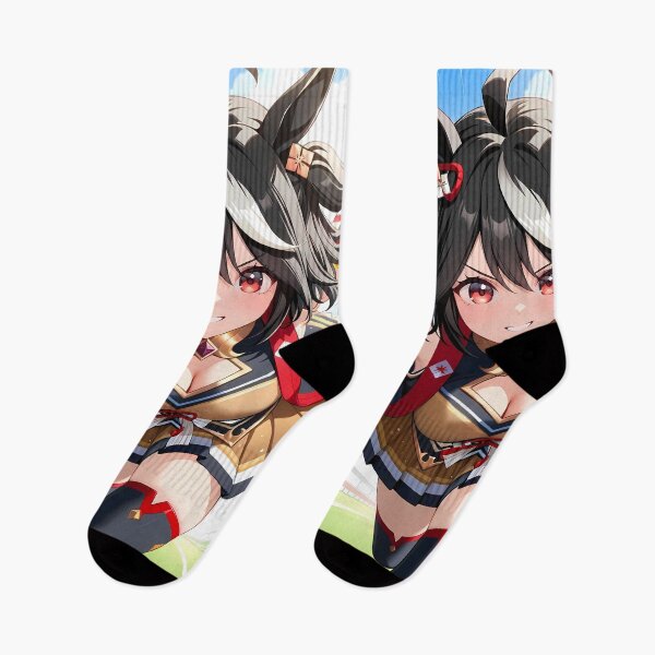 Item preview, Kitasan Black Uma Musume Racing Smile Shrine Festival Energy designed and sold by riadjamai.