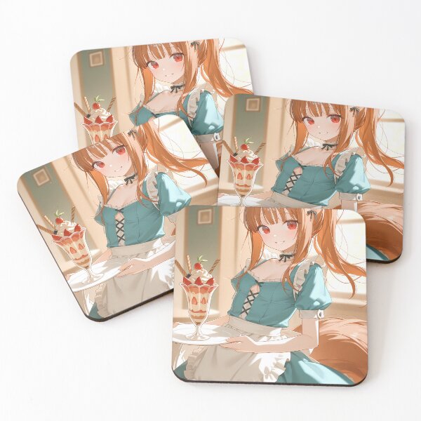 Item preview, Holo spice and wolf Cafe Parfait Cozy Vibes designed and sold by riadjamai.