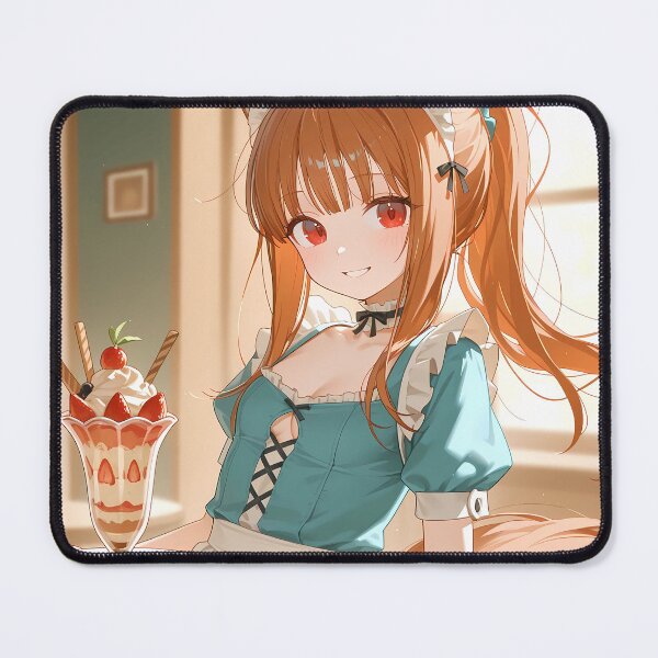 Item preview, Holo spice and wolf Cafe Parfait Cozy Vibes designed and sold by riadjamai.