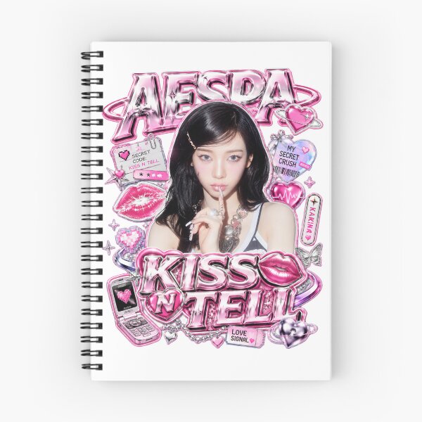 Item preview, Karina aespa Kiss n Tell Graphic | Merch Collection designed and sold by Valereekmerch.