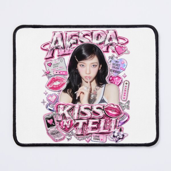Item preview, Karina aespa Kiss n Tell Graphic | Merch Collection designed and sold by Valereekmerch.