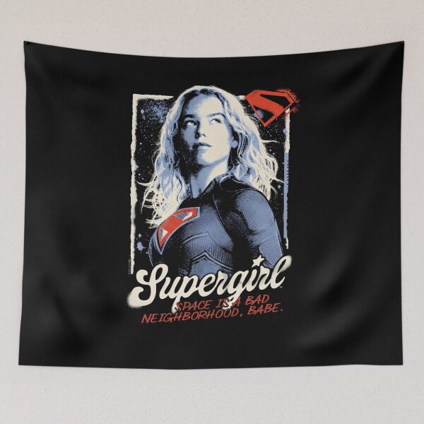 Item preview, Supergirl Movie designed and sold by BlockyBeasts.