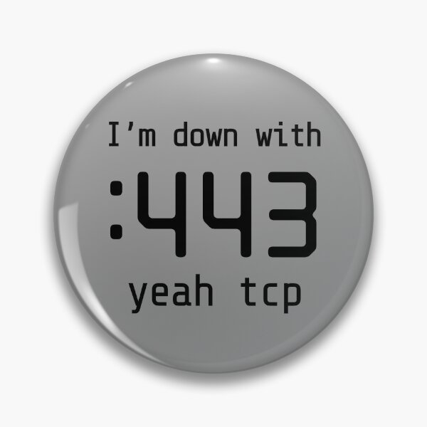 Item preview, I’m Down With :443 Yeah TCP designed and sold by Port80Life.