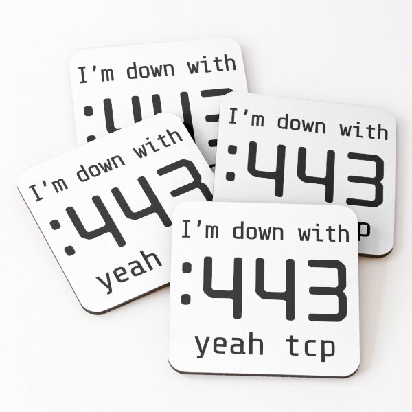 Item preview, I’m Down With :443 Yeah TCP designed and sold by Port80Life.