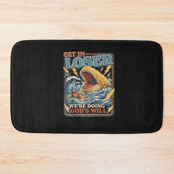 Item preview, Get in Loser We're Doing God's Will Funny Jonah Whale Humor designed and sold by FrankIsabel.
