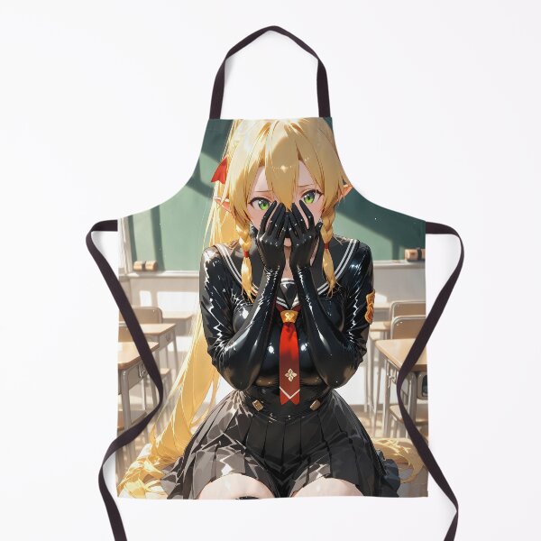 Artikelvorschau, Leafa Sword Art Online-Klassenzimmer Schwarzer Bandstil entworfen und verkauft von riadjamai.