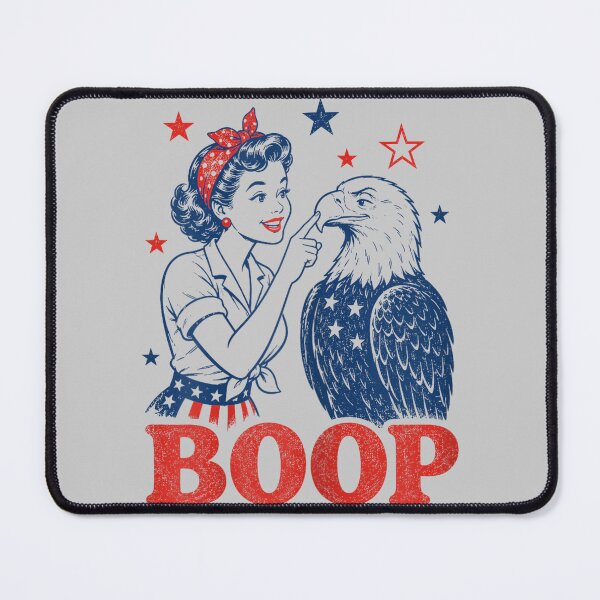 Item preview, Boop Eagle Patriotic July Fourth Humor designed and sold by mjohnson9.