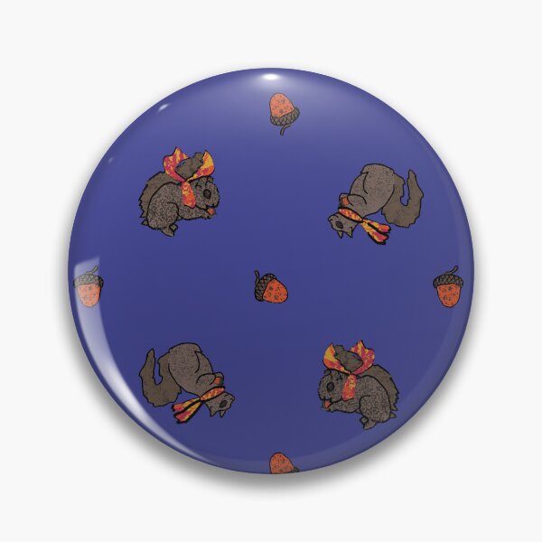 Item preview, Squirrels and Acorns on Blue designed and sold by Digitalmyth's Designs.