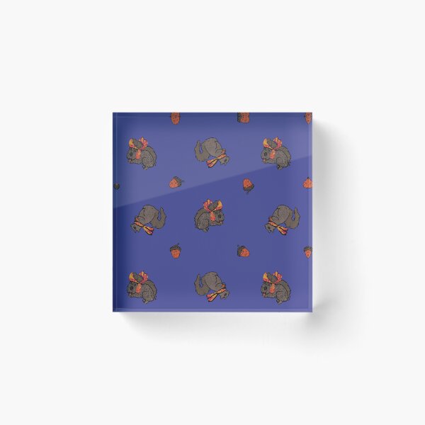 Item preview, Squirrels and Acorns on Blue designed and sold by Digitalmyth's Designs.