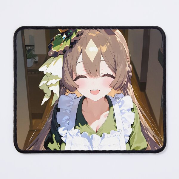 Item preview, Satono Diamond Uma Musume Maid Smile Cozy Home Greeting designed and sold by riadjamai.